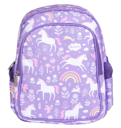 Mochila térmica unicórnio roxo