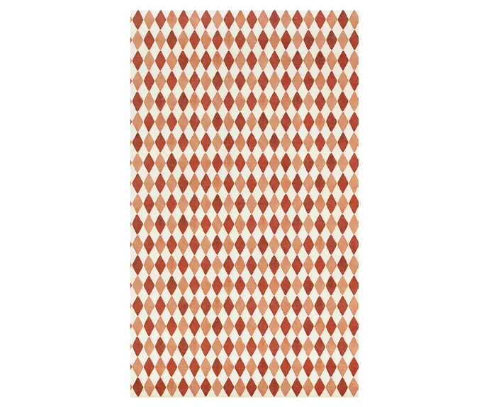 Papel de embrulho harlequin red