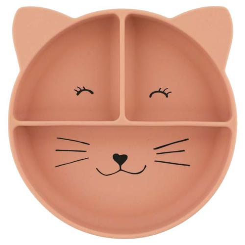 Prato silicone ventosa gato