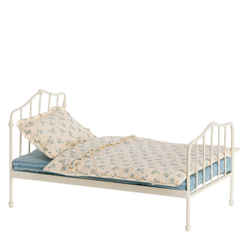 Cama metal, azul