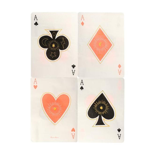 Guardanapos Cartas Ases