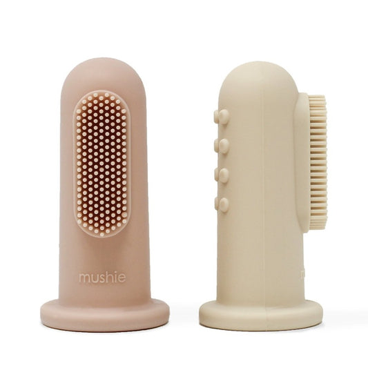 Escova dedo silicone - Blush/shifting sand