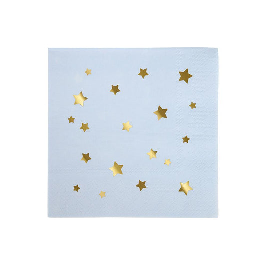 Guardanapos estrelas multicolor pequenos