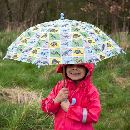 Guarda-chuva criança dinossauros