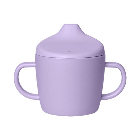 Copo silicone com asas - lilac