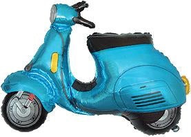 Balão scooter azul