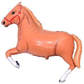 Balão cavalo castanho