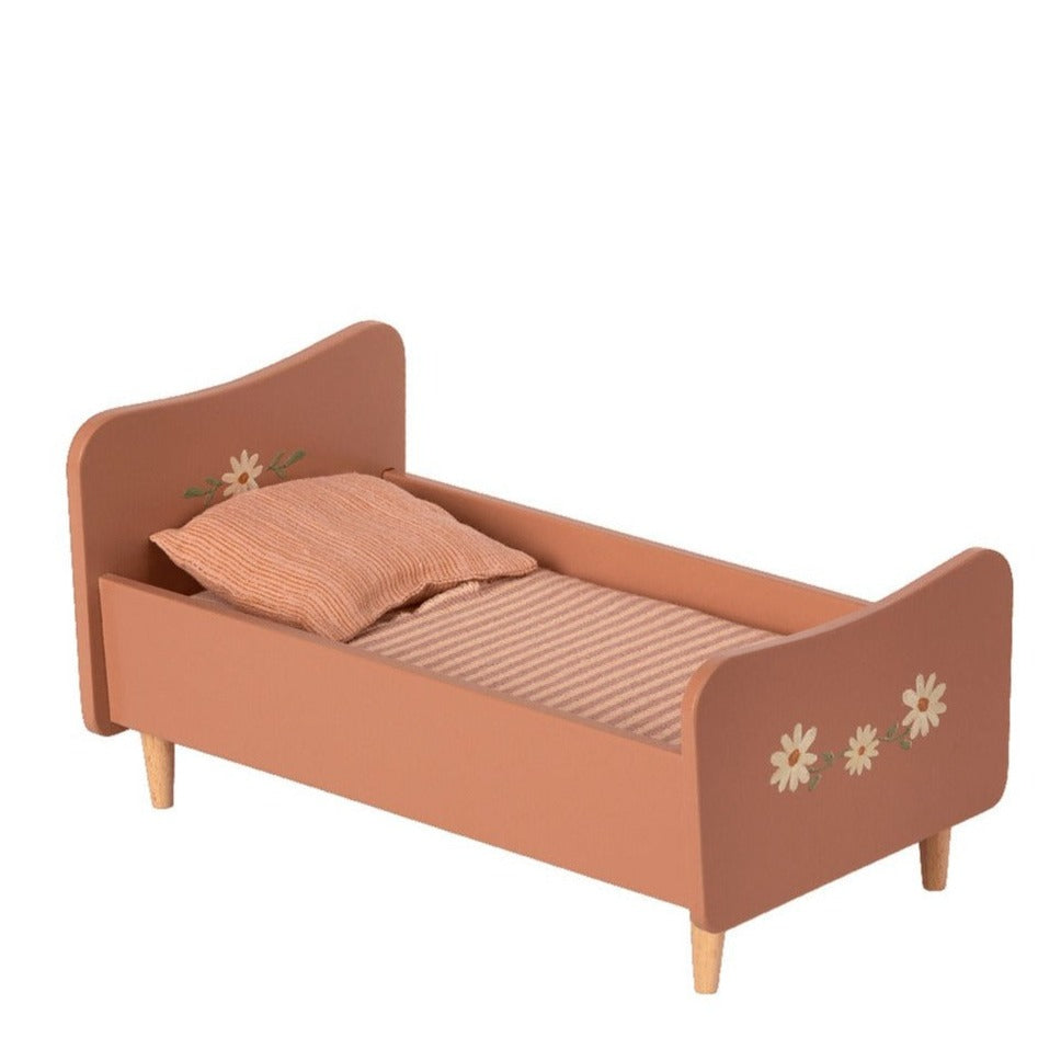 Cama madeira, rosa