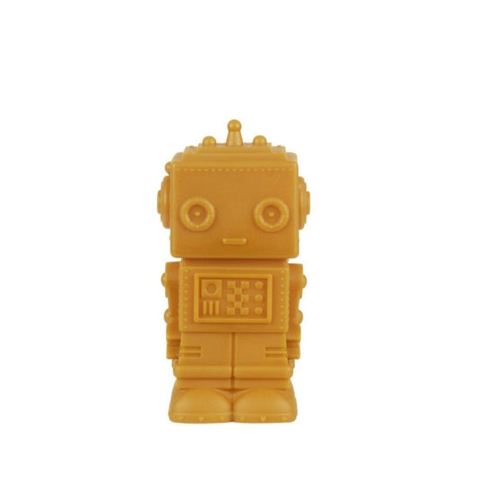 Luz de presença robot dourado